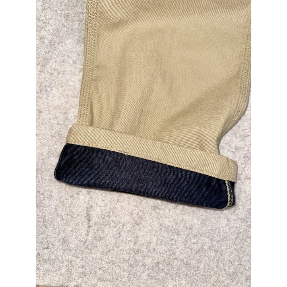 Carhartt Rugged Flex Knit-Lined Relaxed Straight Canvas Pants Beige 36x32 NWT - Picture 12 of 12